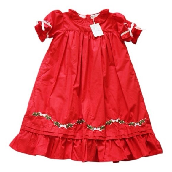 New Boutique Bow Red NightgownSize 9